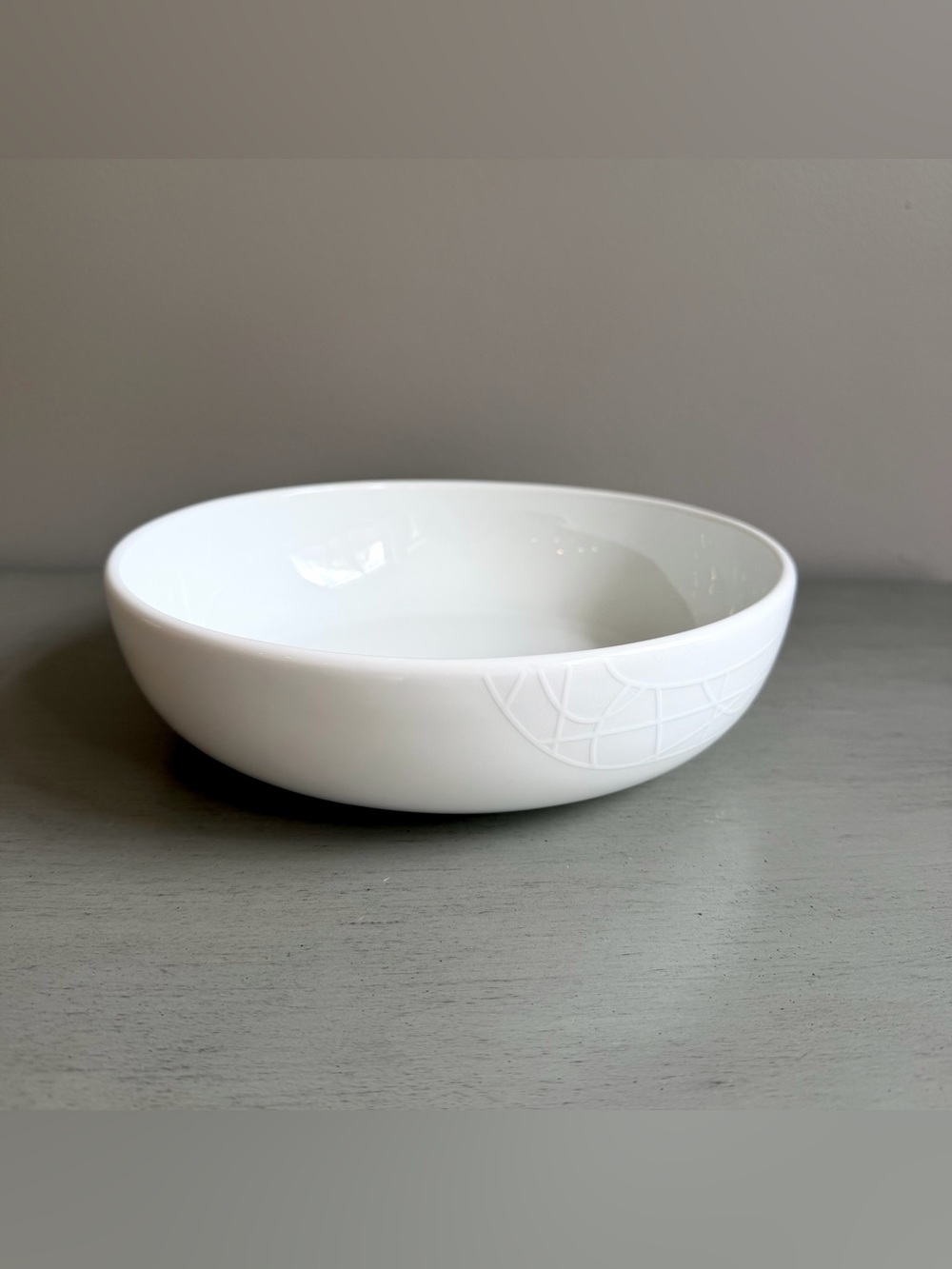Royal Worcester Jamie Oliver White Large Serving Bowl -All Rounder Bowl 9 in VTG